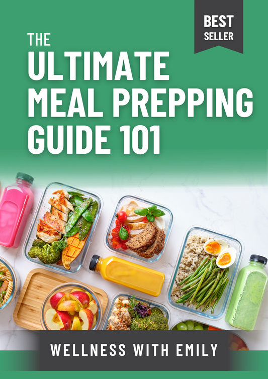 Ultimate meal prepping guide ebook by wellness with emily